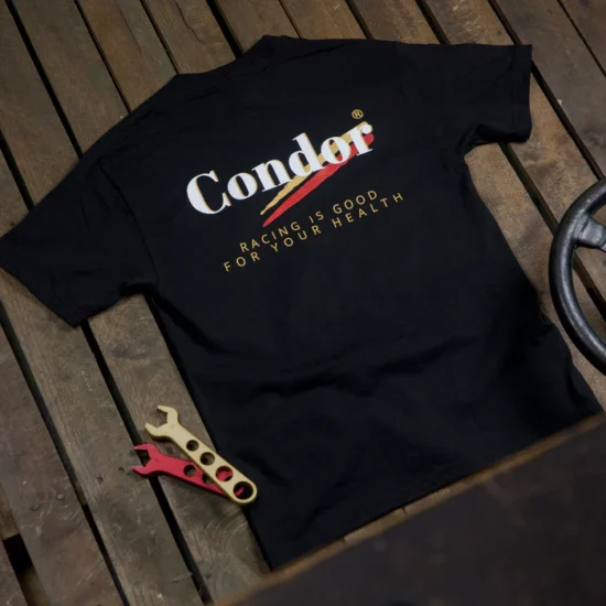 Condor Speed Shop 'Racing Is Good For Your Health' Hoodie T-Shirt.
